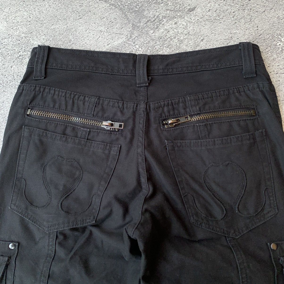 CIVARIZE CIVRIZE patchwork Cargo Flare Jeans Size US 30 / EU 46 - 11 Thumbnail
