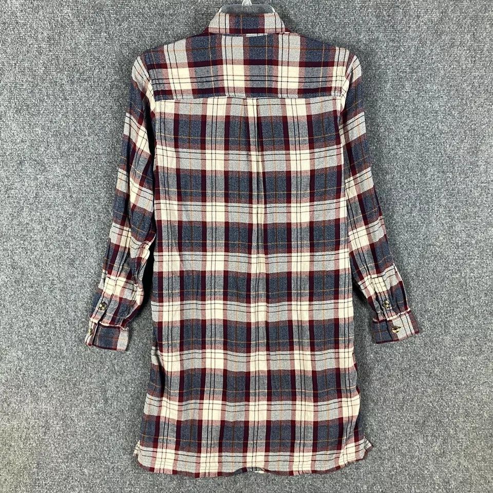 Other Natural Reflections Shirt Dress Women's 4 Long Sleeve Plaid Size S / US 4 / IT 40 - 7 Thumbnail