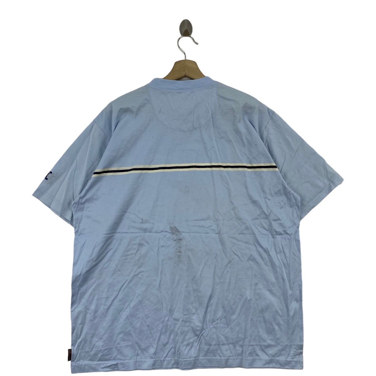 Celine Vintage CELINE NWT French Designer Oversize Blue Short Size US L / EU 52-54 / 3 - 5 Thumbnail