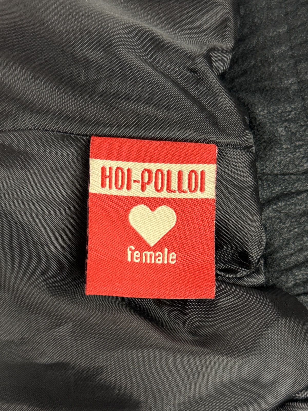 Vintage Y2K Vintage Hoi-Polloi Black Faux Fur Cropped Bomber Jacket Size M / US 6-8 / IT 42-44 - 10 Thumbnail