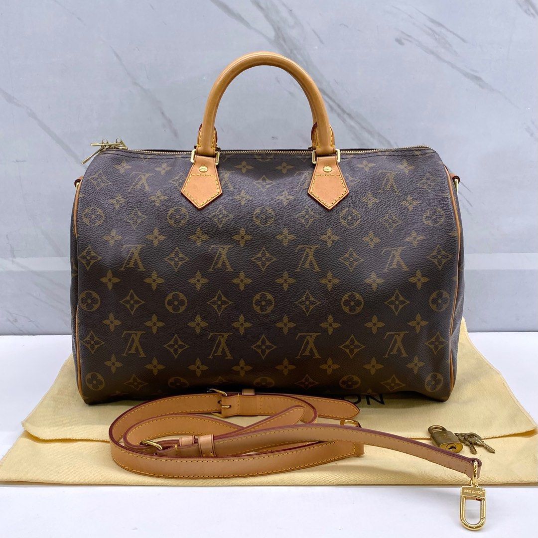Louis Vuitton Louis Vuitton Monogram Speedy 30 Bandouliere Size ONE SIZE - 1 Thumbnail