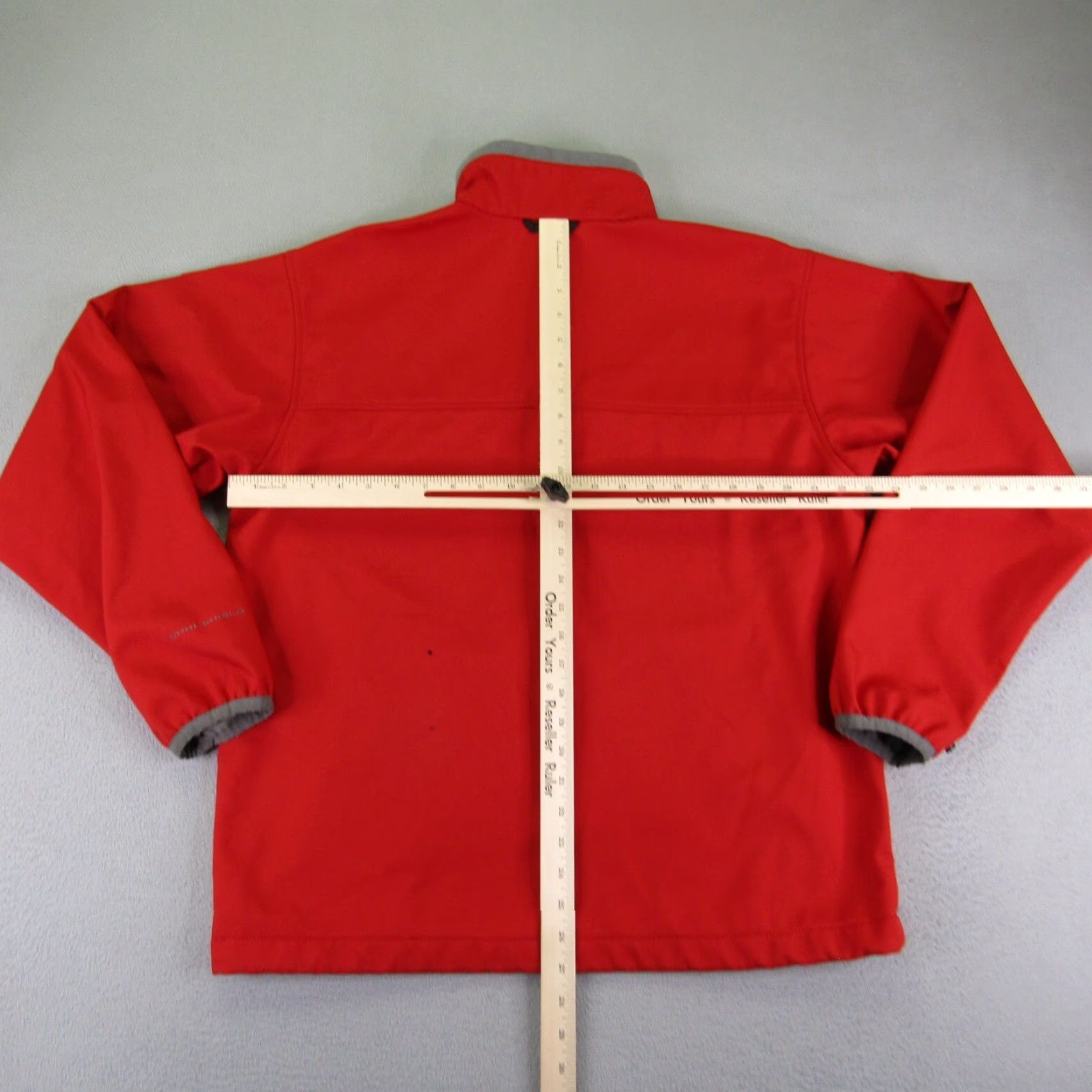 Vintage Columbia Jacket Mens Large Red Zip Up Omni Shield Softshell Interchange Co at ^ Size US L / EU 52-54 / 3 - 6 Thumbnail