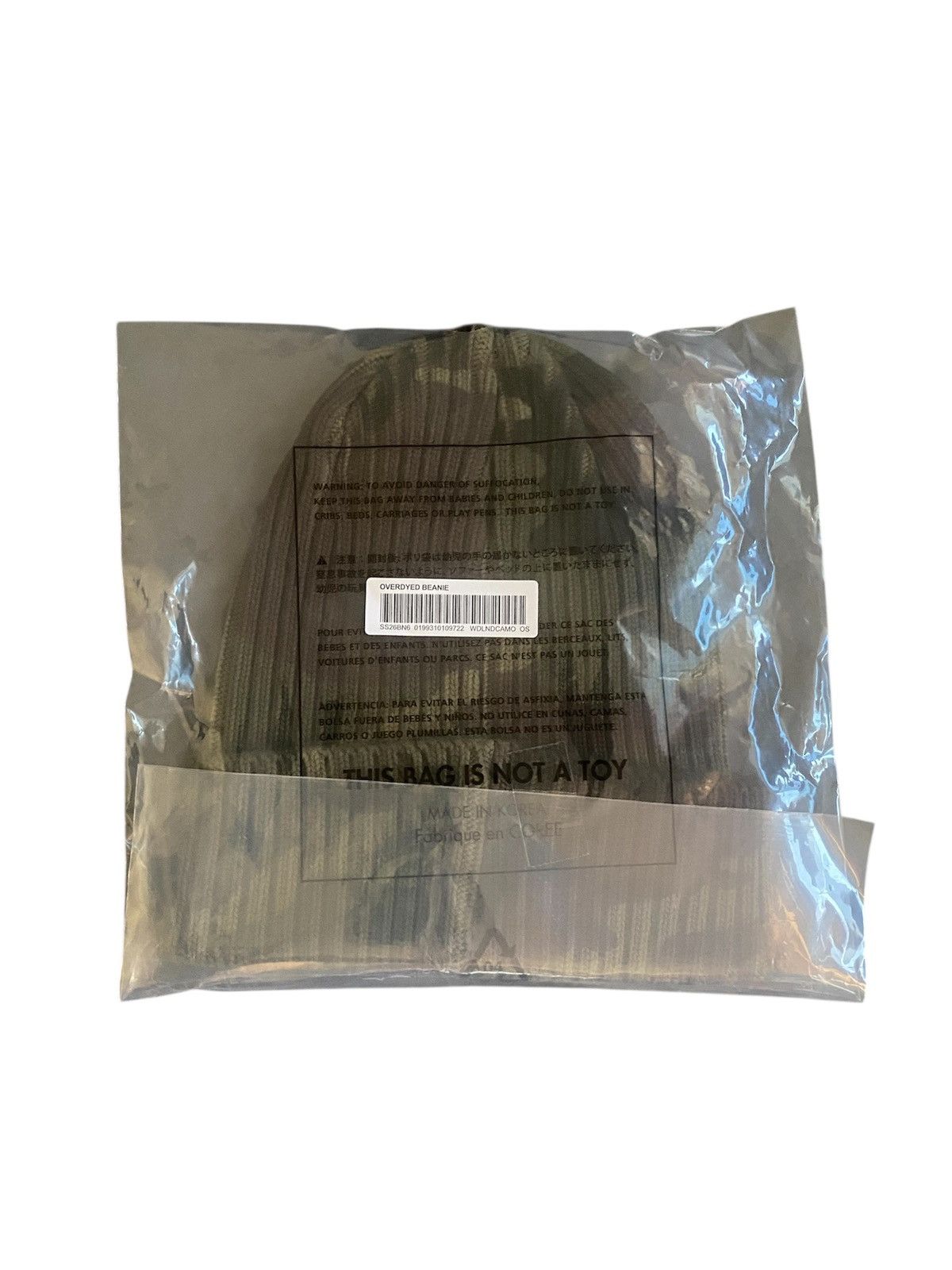 Supreme SS26 Woodland camo beanie Size ONE SIZE - 2 Thumbnail