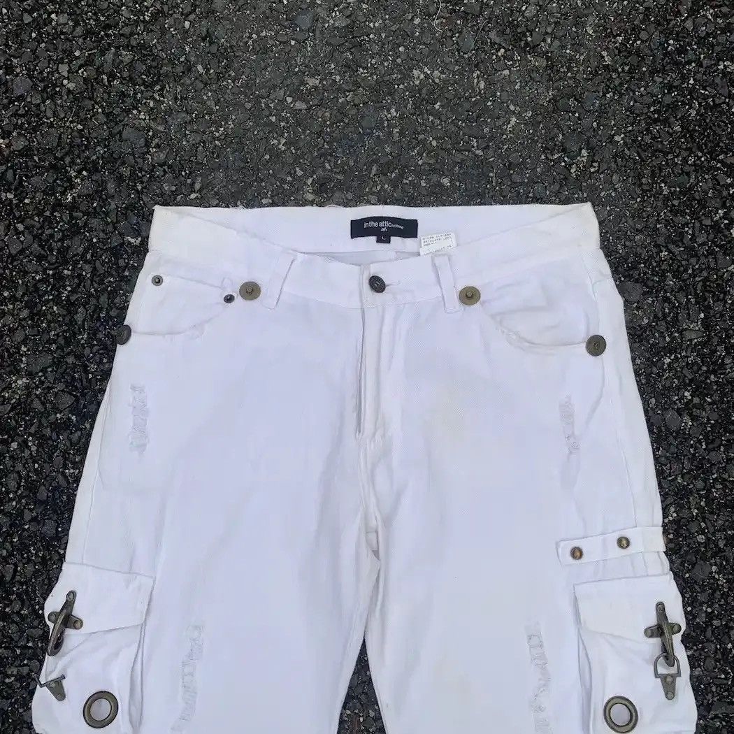 In The Attic IN THE ATTIC Homme Utility Seditionaries Bondage Cargo Pants Size US 30 / EU 46 - 2 Thumbnail