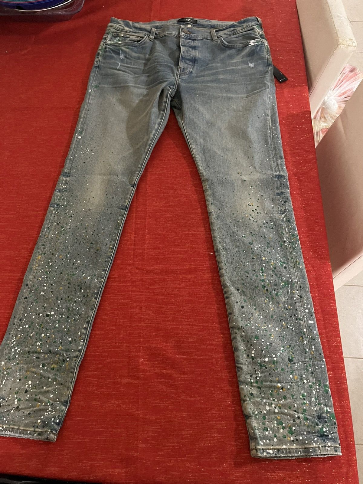 Amiri Amiri Painter Skinny Jeans Sz 38 Size US 38 / EU 54 - 17 Thumbnail