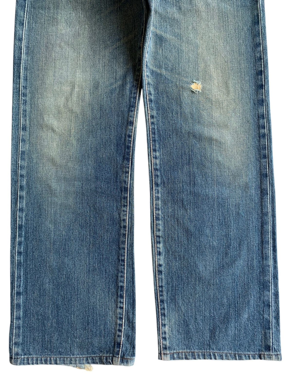 Edwin × Kapital × Vintage VINTAGE EDWIN 505 SELVEDGE RUSTY DISTRESSED DENIM Size US 30 / EU 46 - 7 Thumbnail