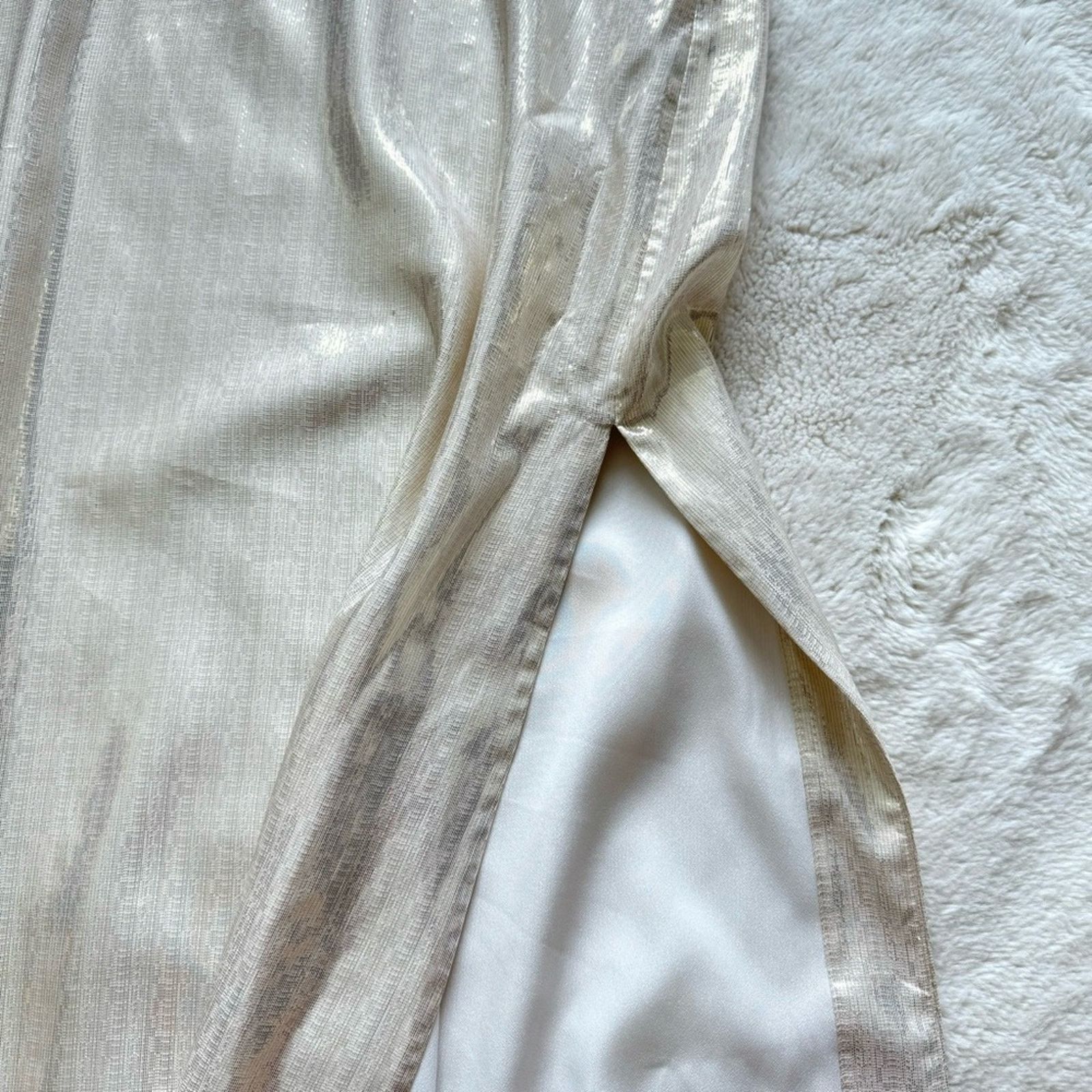 Patrizia Pepe NWT Patrizia Pepe women long sheer dress size 40IT or S 569$ Size S / US 4 / IT 40 - 14 Thumbnail