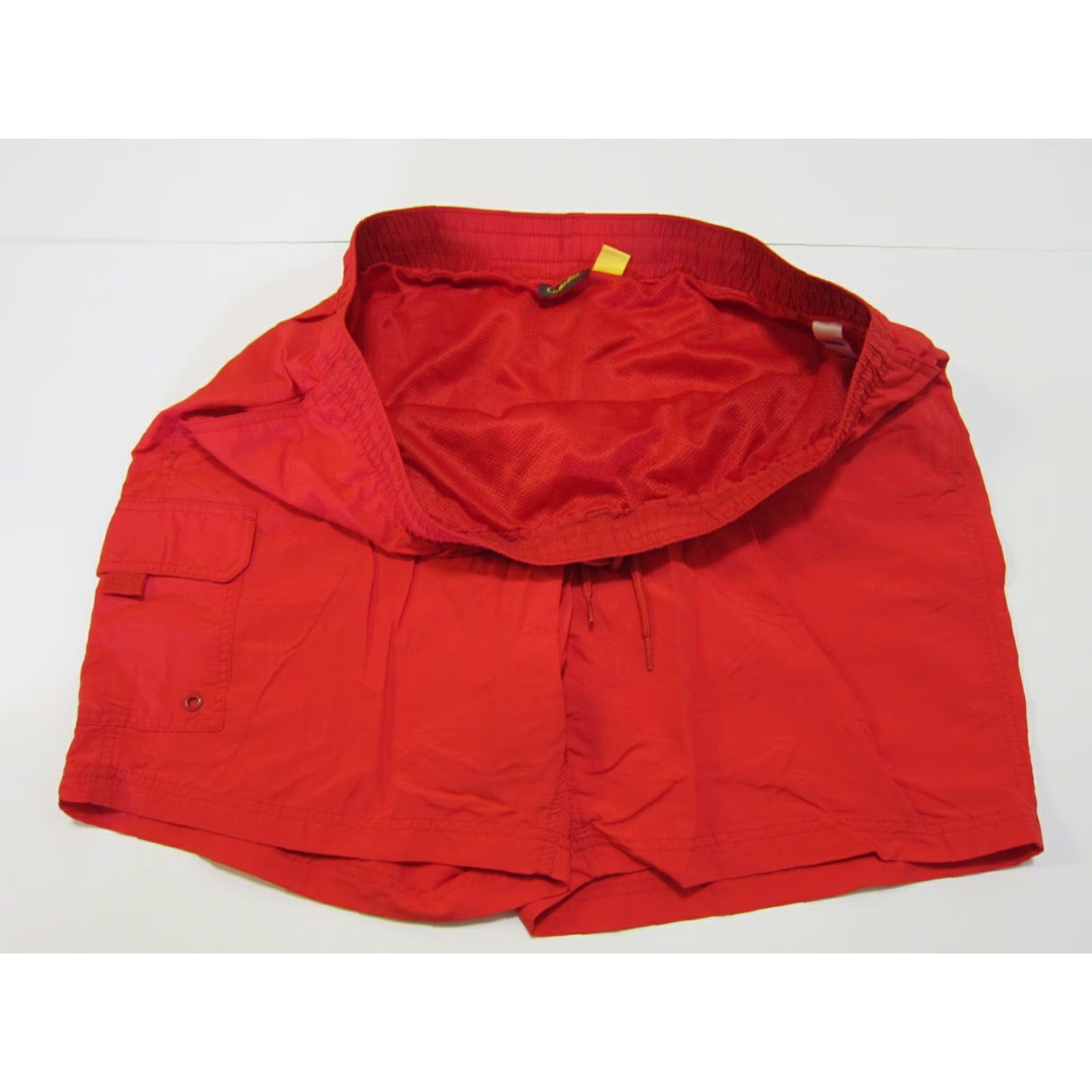 Vintage Cabela's Red 100% Nylon Lined Swim Surf Beach Board Shorts Men 2XL/2TG Size US 39 - 4 Thumbnail