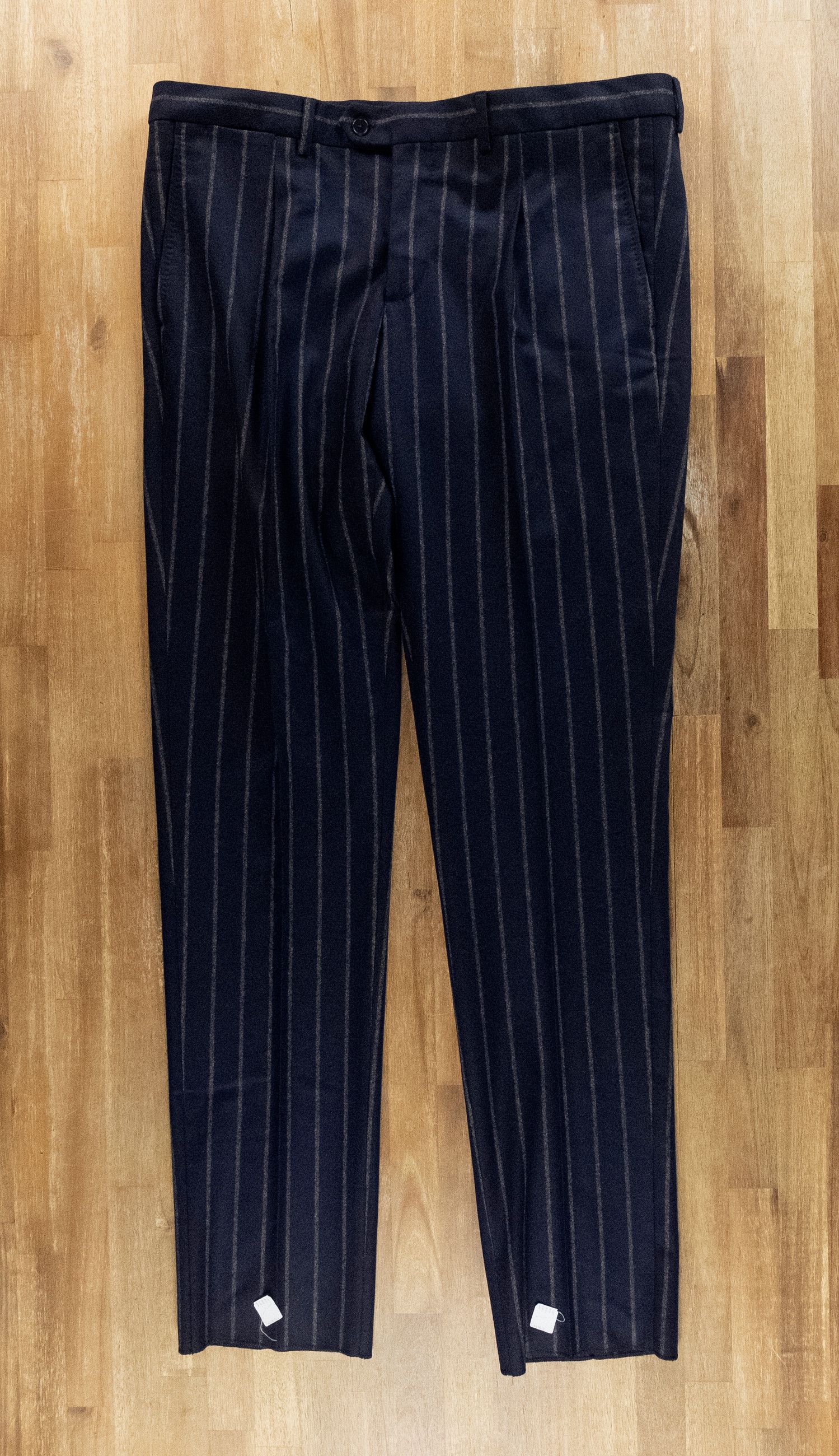 SARTORIO Napoli by Kiton navy blue wool cashmere suit 44 54