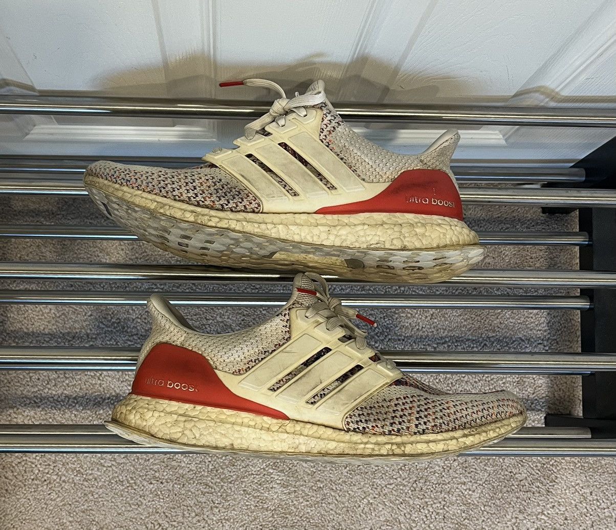 Adidas Ultraboost 2.0 Multicolor White Size US 11 / EU 44 - 2 Thumbnail