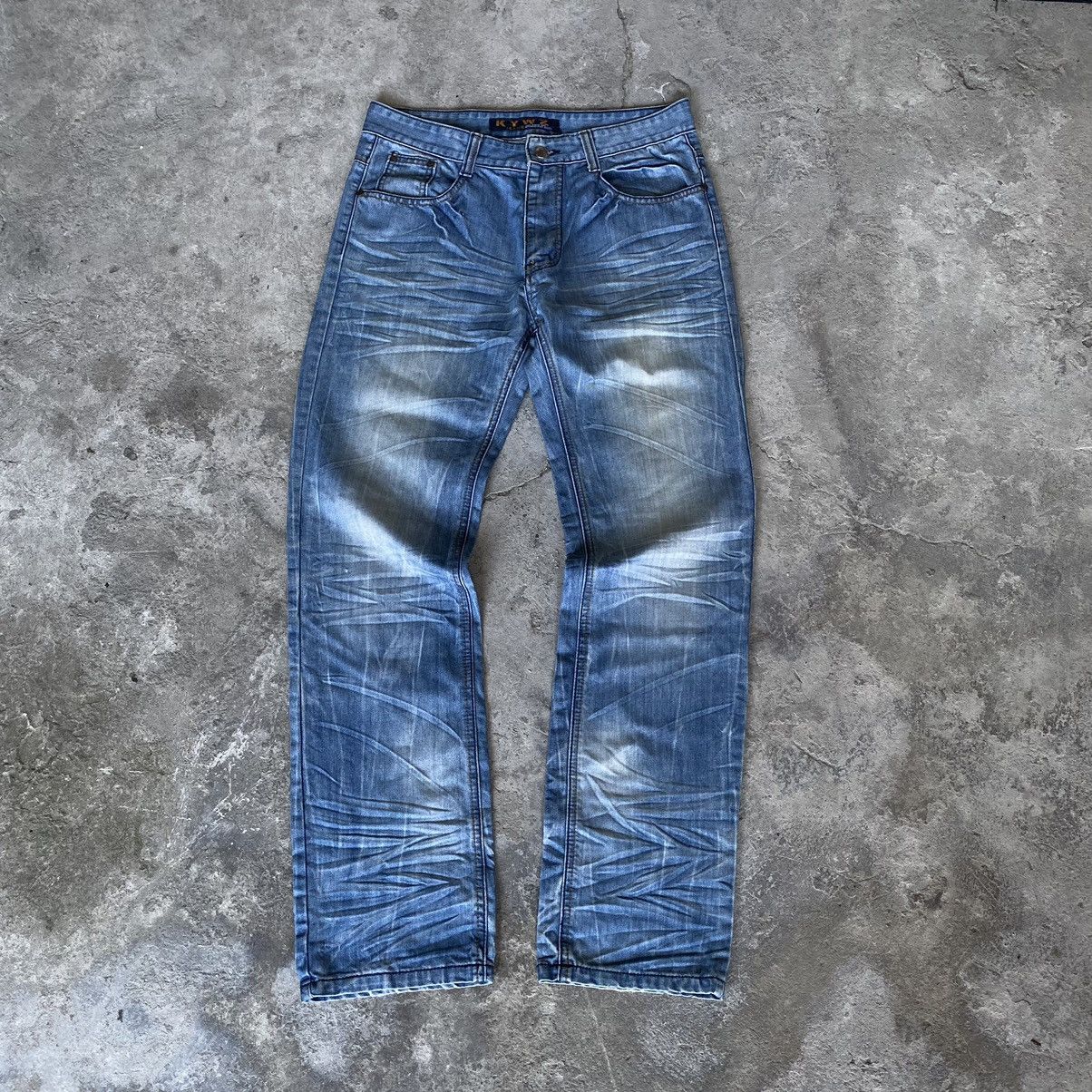 14th Addiction × If Six Was Nine 2000s KYWS Mud Wash Denim Pant 🙌🏼 Size US 34 / EU 50 - 2 Thumbnail