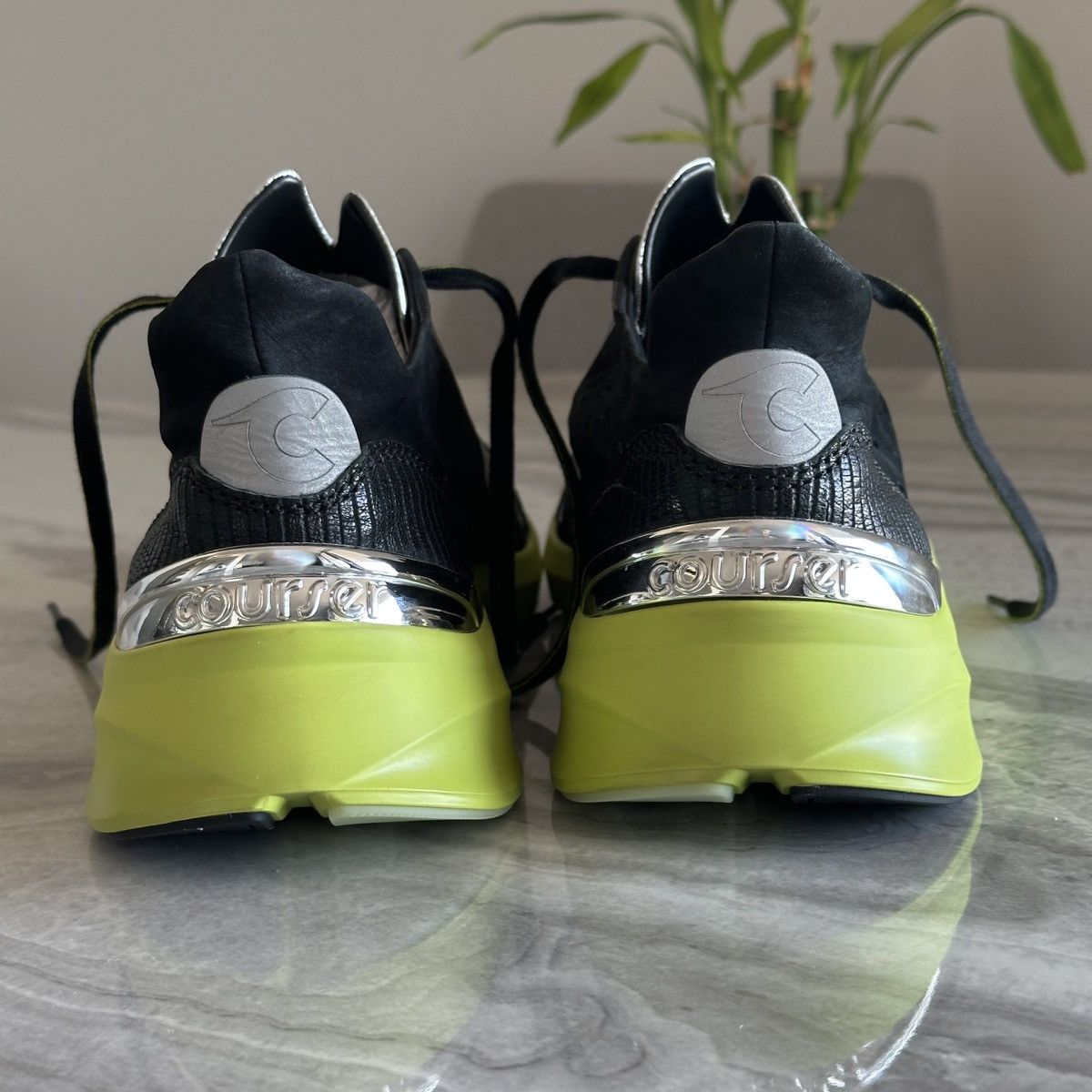 Other COURSER Uno Black Luxe Sneakers Size US 10 / EU 43 - 7 Thumbnail