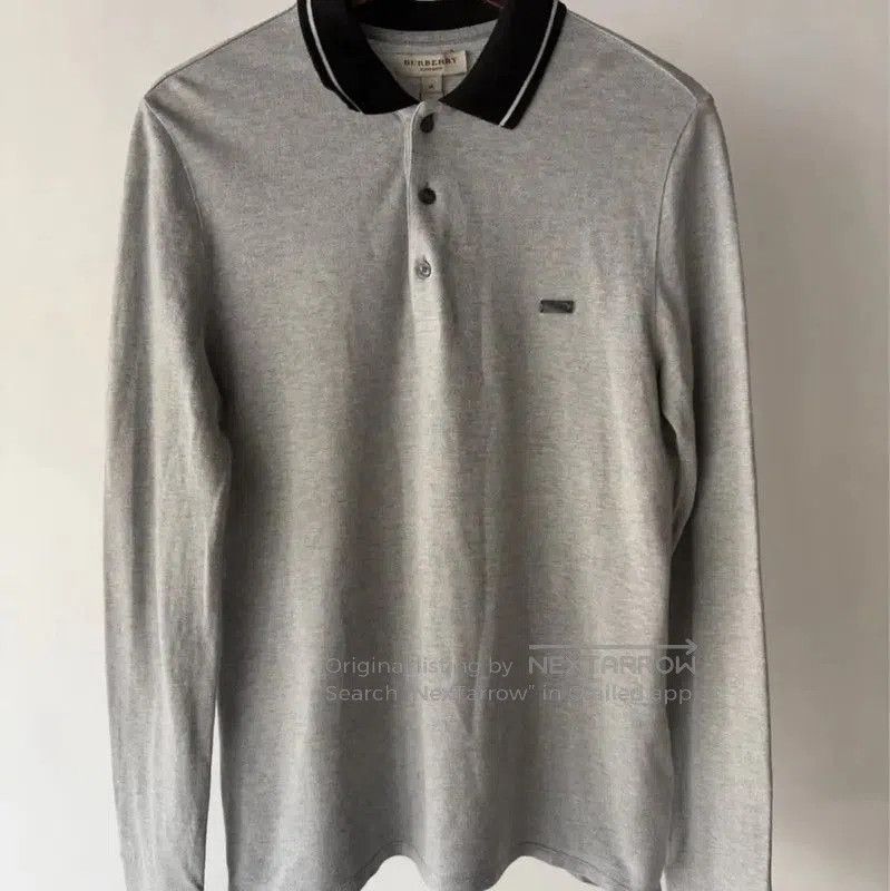 Burberry Burberry Gray Long Sleeve Sweatshirt for Women. Size M / US 6-8 / IT 42-44 - 1 Thumbnail