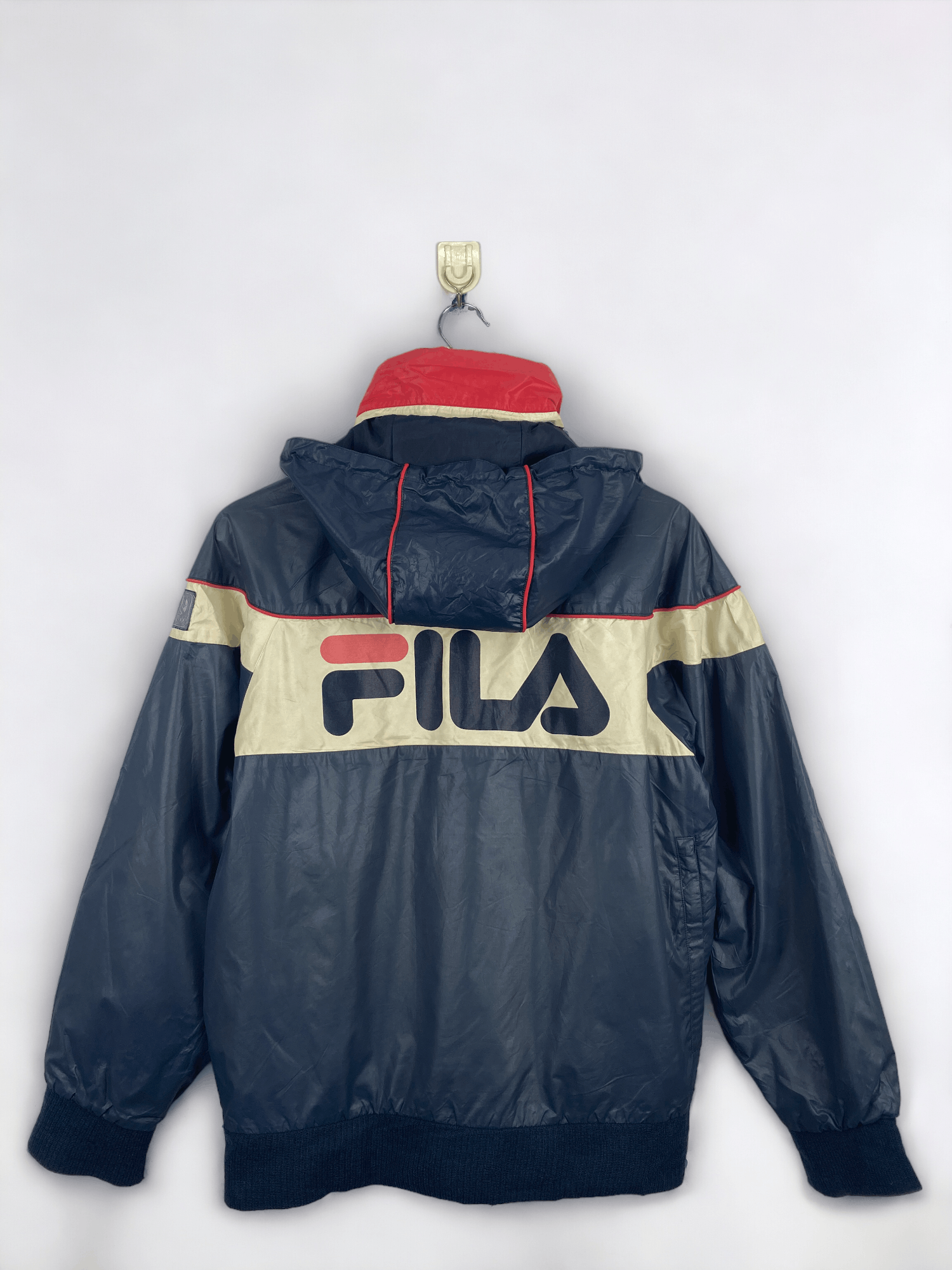 Fila 90s Vintage Goretex X Fila Back Embroidery Jacket AH0016 Size US L / EU 52-54 / 3 - 3 Thumbnail