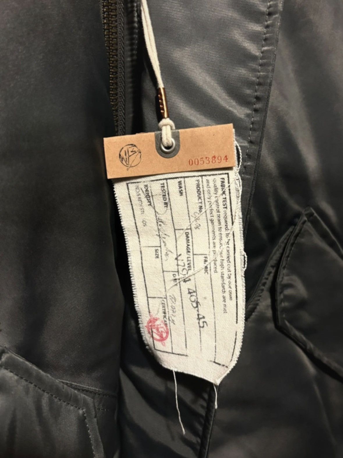 No Faith Studios No/Faith Studios Reversible Waffle Bomber Jacket Dunkelgrau Size US M / EU 48-50 / 2 - 4 Thumbnail