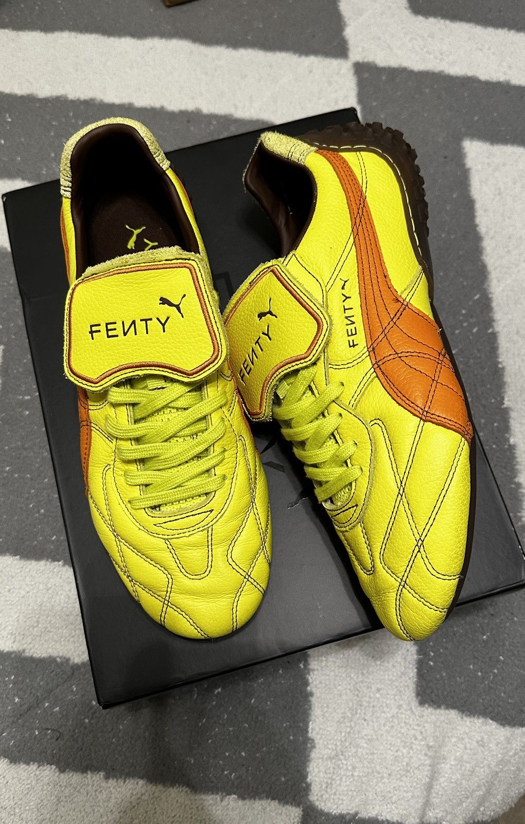 Fenty × Puma Puma x Fenty Avanti LS Stitched 'Lime Sheen' (9.5M/11W) Size US 9.5 / EU 42-43 - 1 Thumbnail