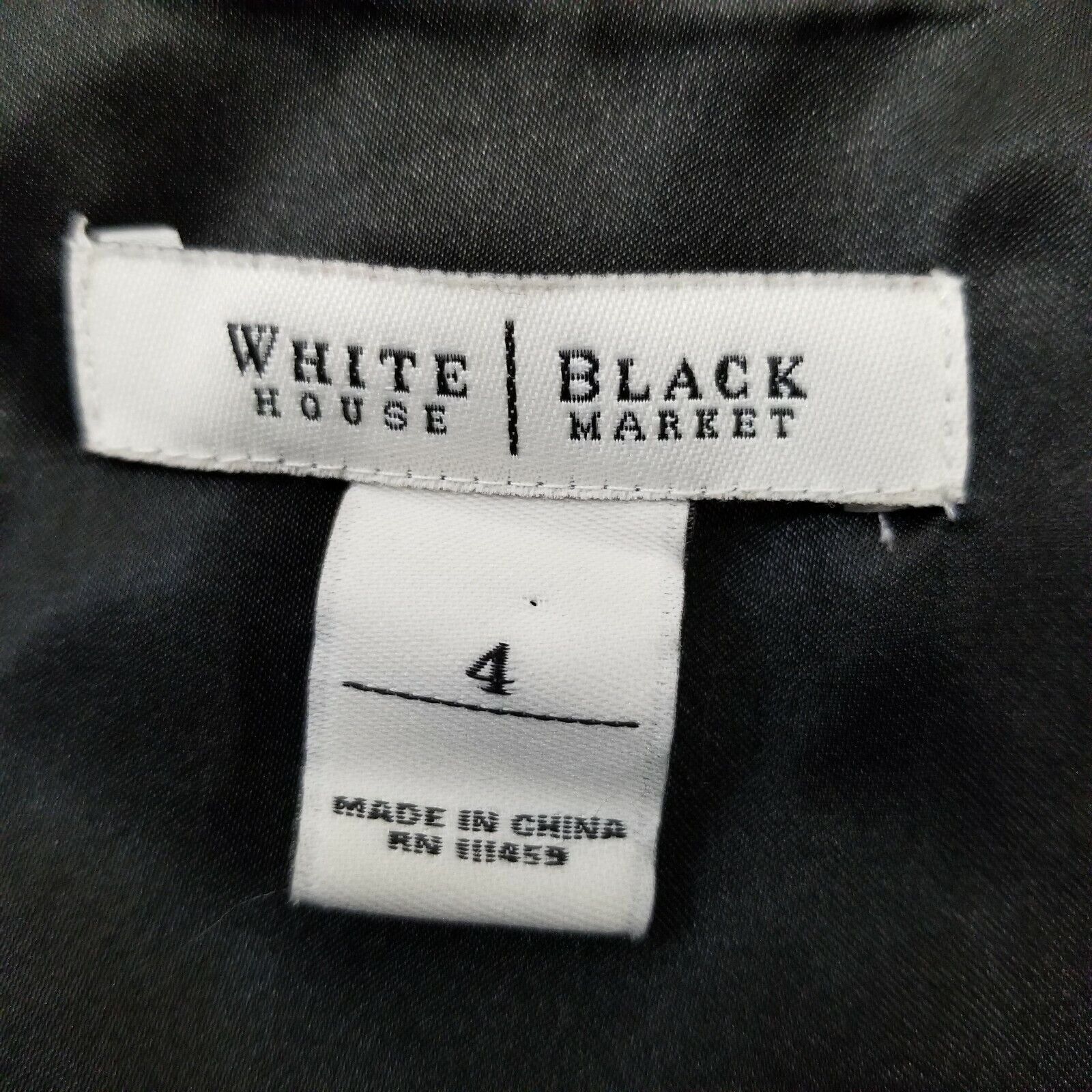 White House Black Market White House Black Market Dress 4 Black Sleeveless Smocked Ga Size S / US 4 / IT 40 - 7 Thumbnail