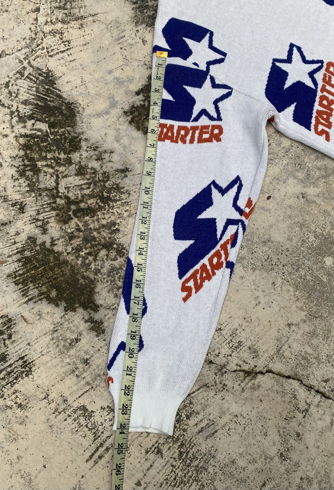 Starter Starter By Rodeo Crowns All-Over Logo Knitted Size US L / EU 52-54 / 3 - 12 Thumbnail