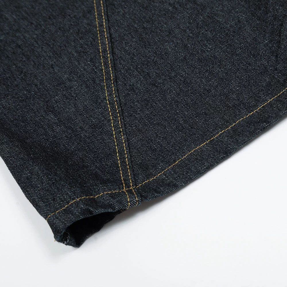 Vintage Men's patchwork raw edge workwear washed distressed jeans Size US 32 / EU 48 - 6 Thumbnail