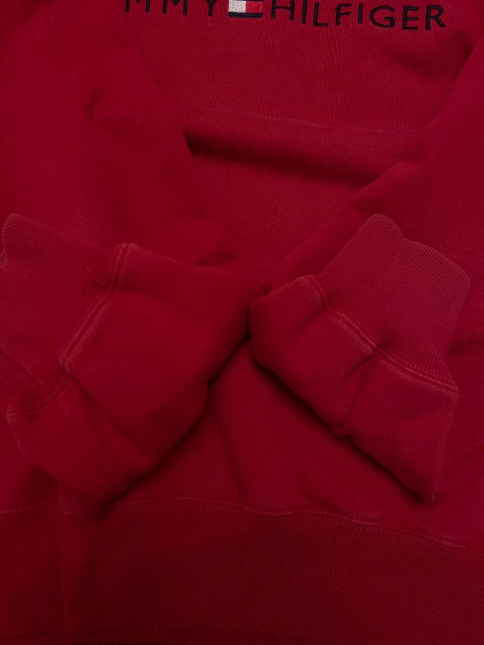 Tommy Hilfiger Tommy Hilfiger Rare Vintage 90s Sweatshirt Red Size US S / EU 44-46 / 1 - 5 Thumbnail