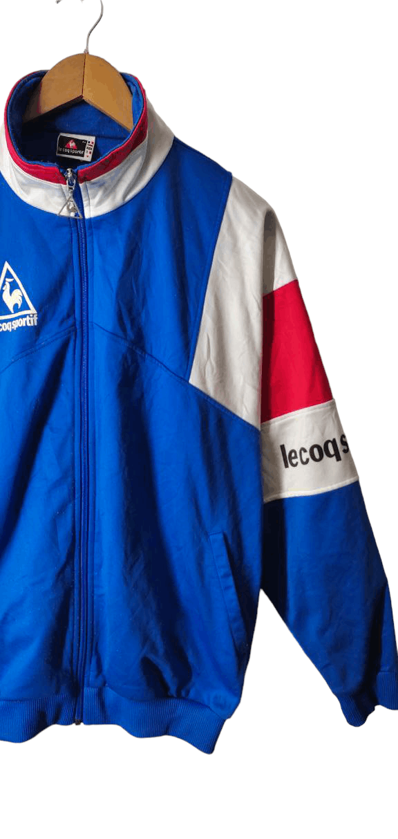 Le Coq Sportif VINTAGE LE COQ SPORTIF TRACK TOP JACKET TRICOLOUR Size US M / EU 48-50 / 2 - 8 Thumbnail