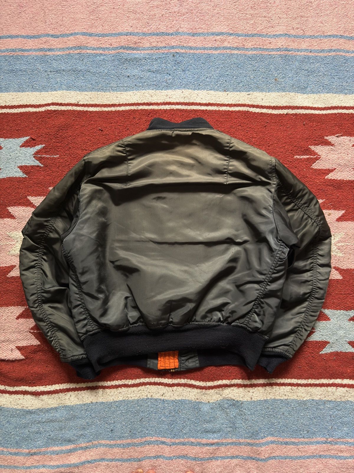 Alpha Industries × Vintage Vintage 1970s MA-1 Bomber Jacket Size US M / EU 48-50 / 2 - 2 Thumbnail