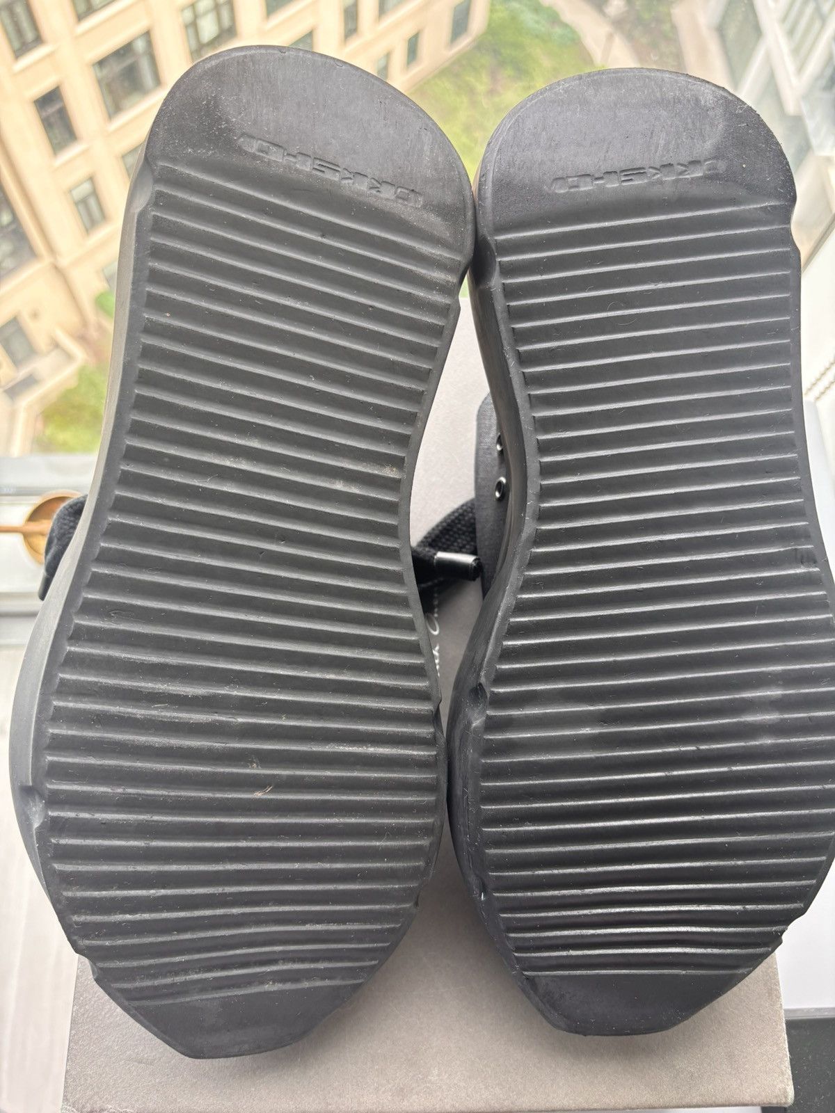 Rick Owens Rick Owen DRKSHDW low-top abstract sneakers Size US 10 / EU 43 - 6 Thumbnail