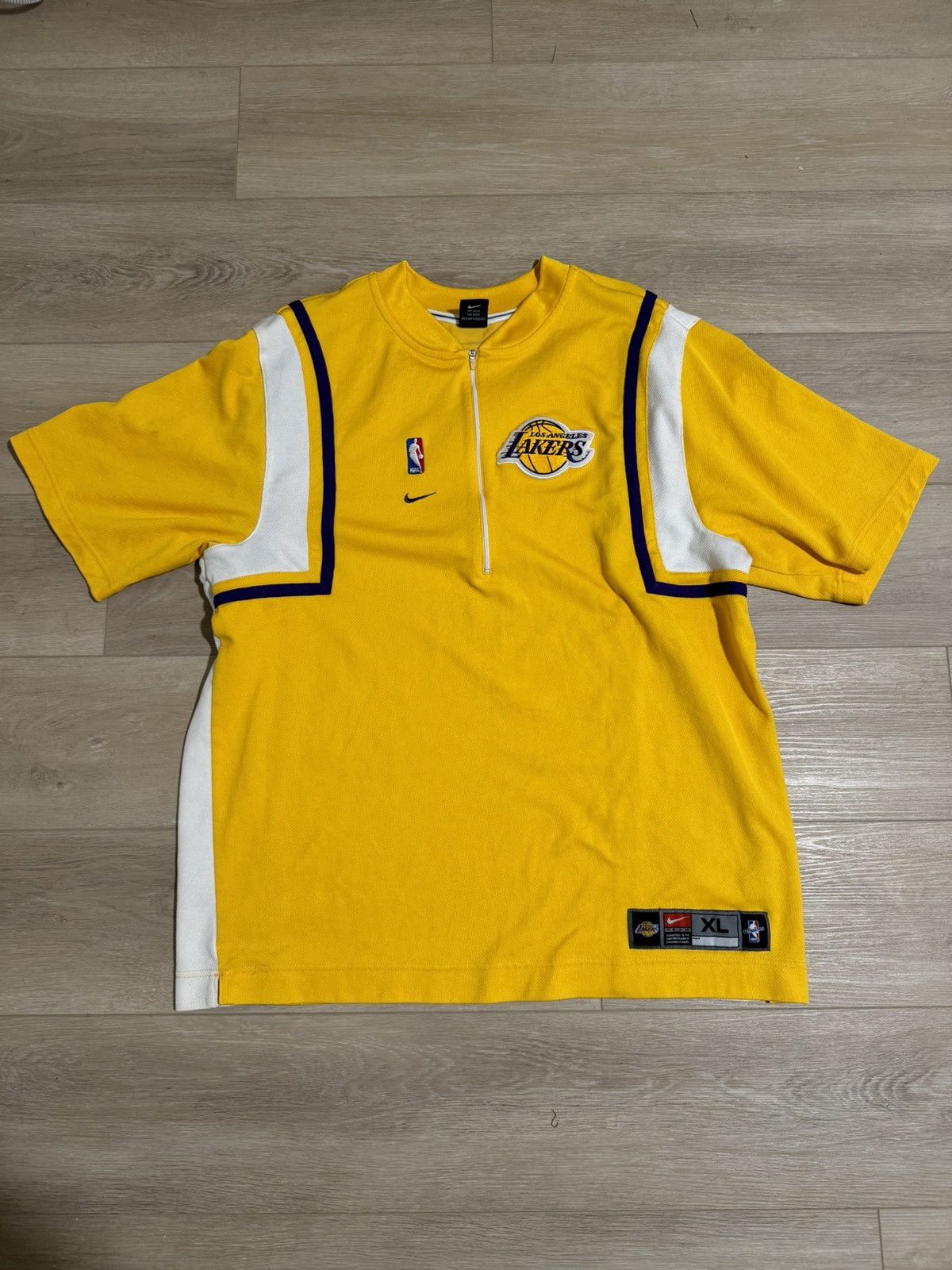 NBA × Vintage Vintage Lakers Half Zip Tee Size US XL / EU 56 / 4 - 1 Preview