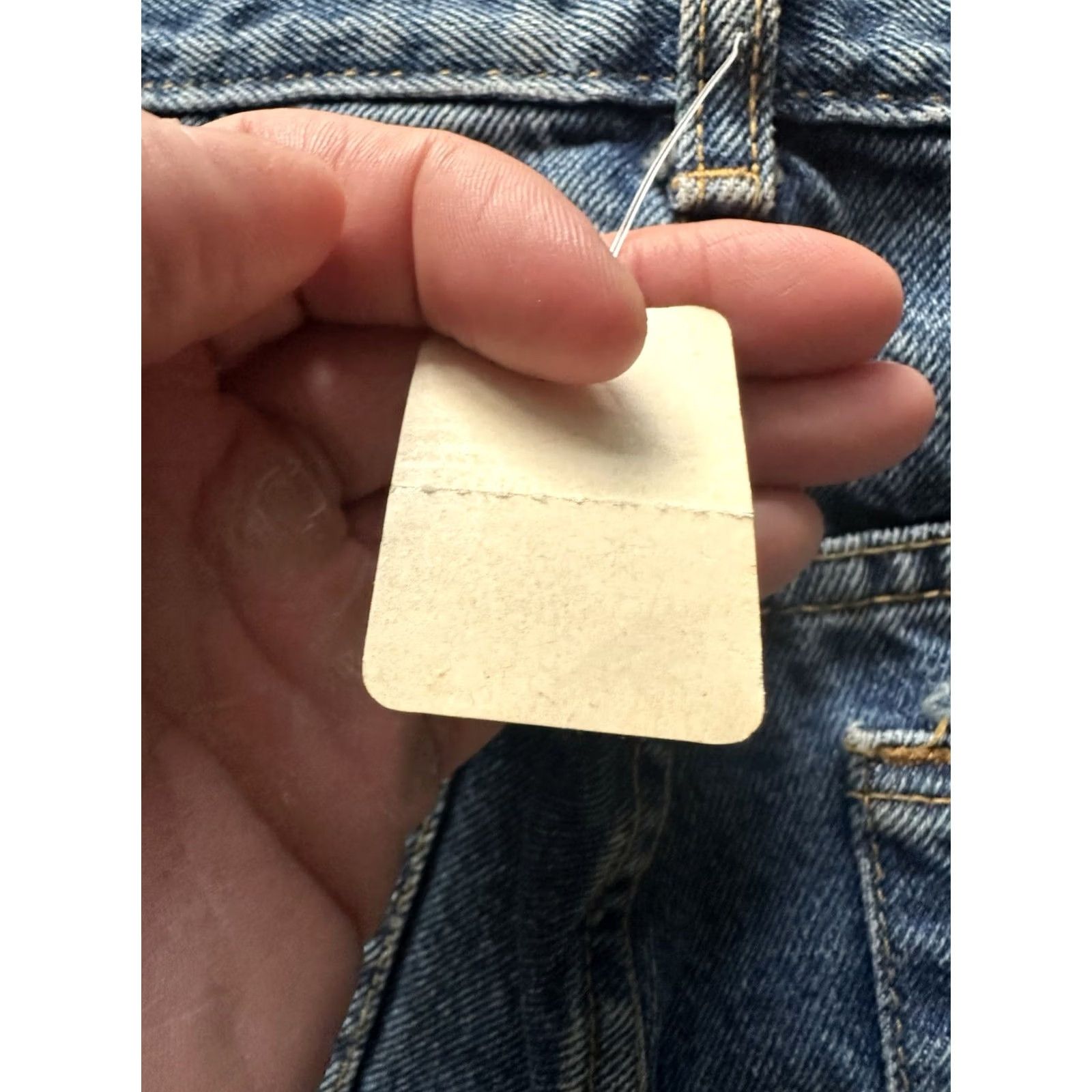 Calvin Klein VINTAGE Calvin Klein Jeans Union Made 32/34 Mens Blue USA 90s NWT Deadstock Made in USA Size US 32 / EU 48 - 4 Thumbnail