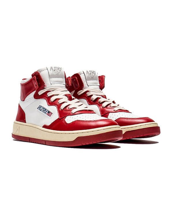 AUTRY o1y0426 Logo Hi-Top Sneakers in Red/White Size US 9 / EU 42 - 2 Thumbnail