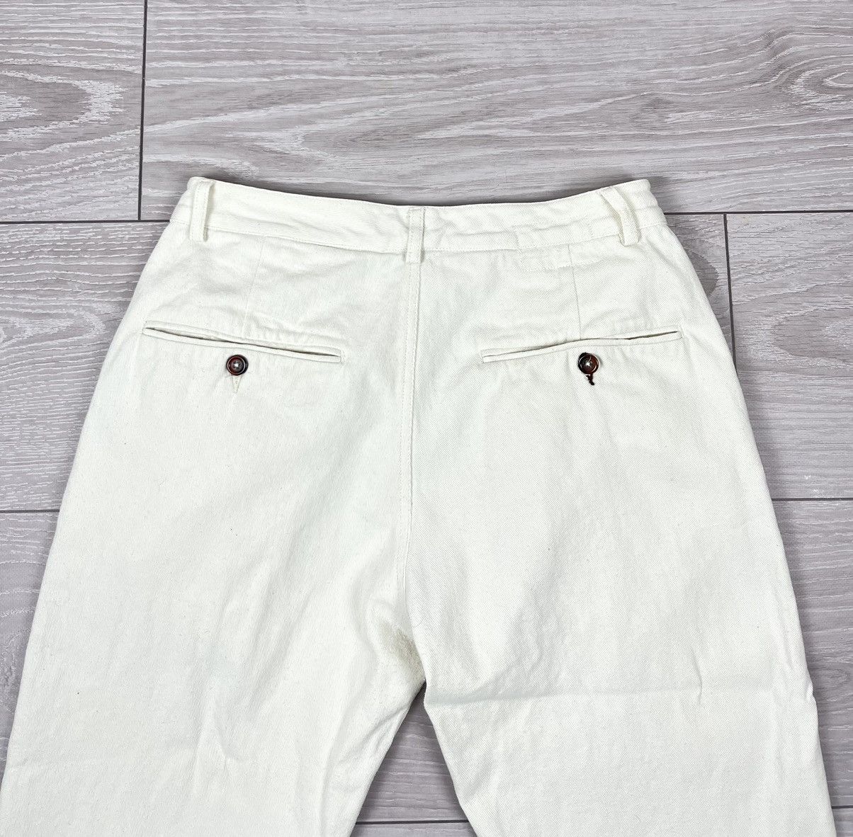 Universal Studios Universal Works White Cotton Japan Style Pants Size US 30 / EU 46 - 10 Thumbnail