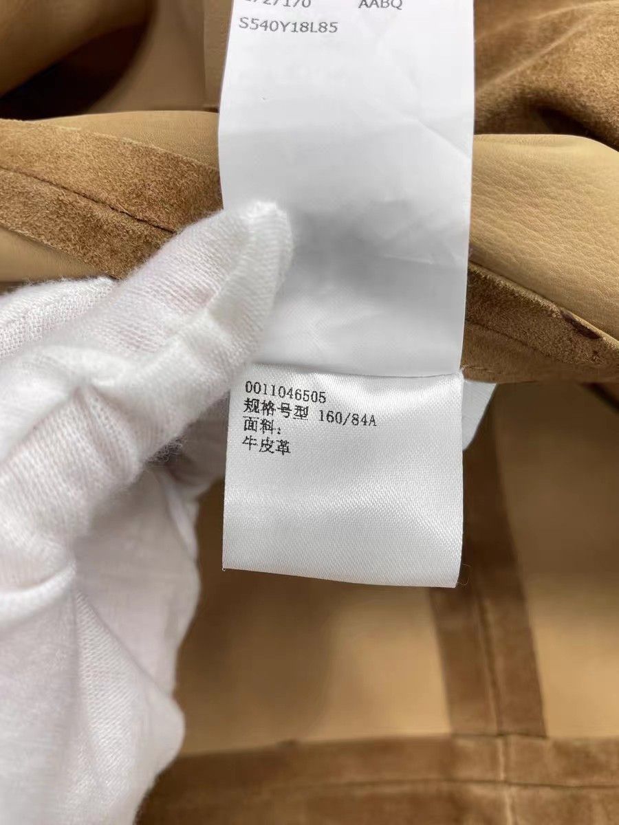 Loewe Loewe Camel Suede Double-breasted Coat, Suede Size XS / US 0-2 / IT 36-38 - 18 Thumbnail