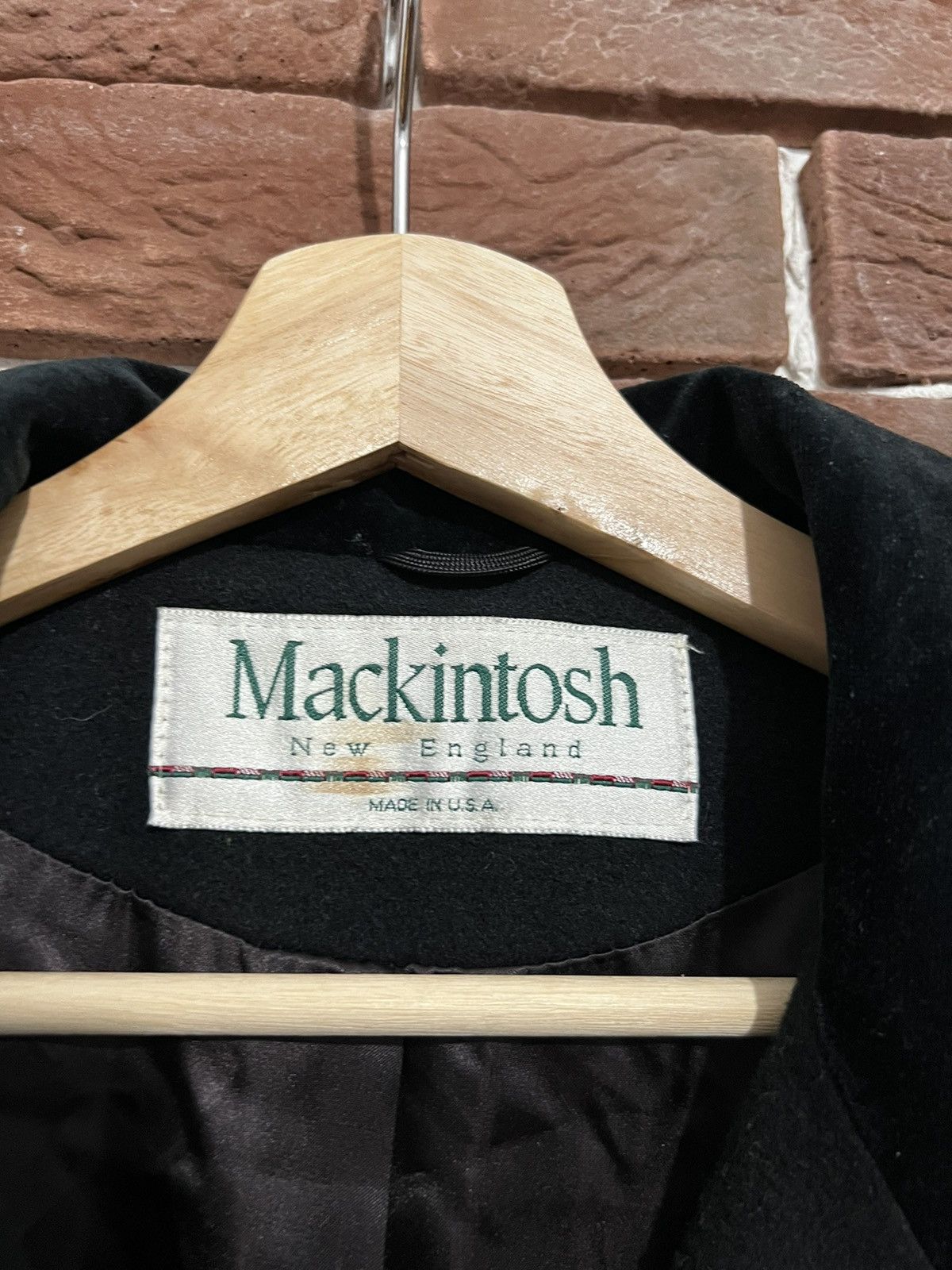 Kiko Kostadinov Vintage 90s MACKINTOSH Wool Double - Breasted Coat Jacket Size L / US 10 / IT 46 - 5 Thumbnail