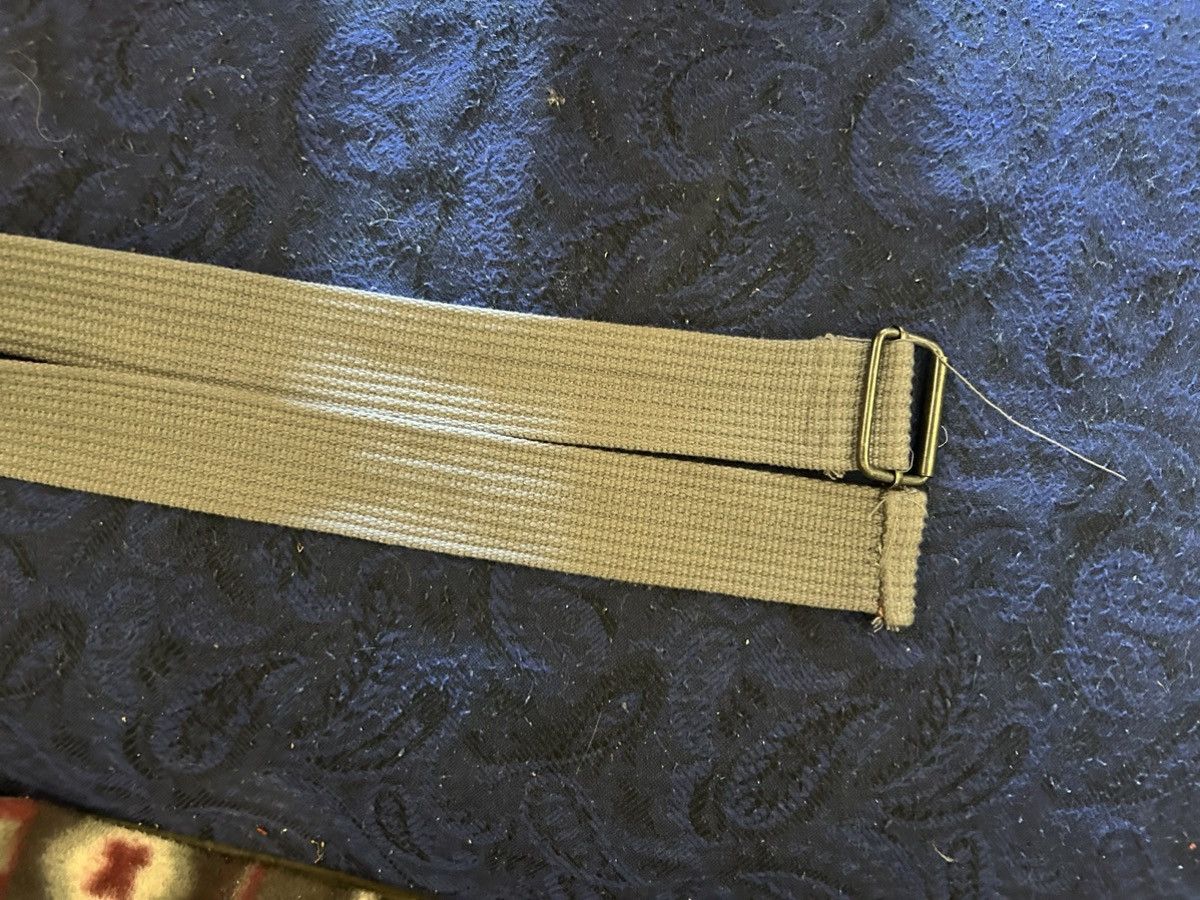 Japanese Brand × Vintage Grey canvas belt Size 32 - 1 Preview