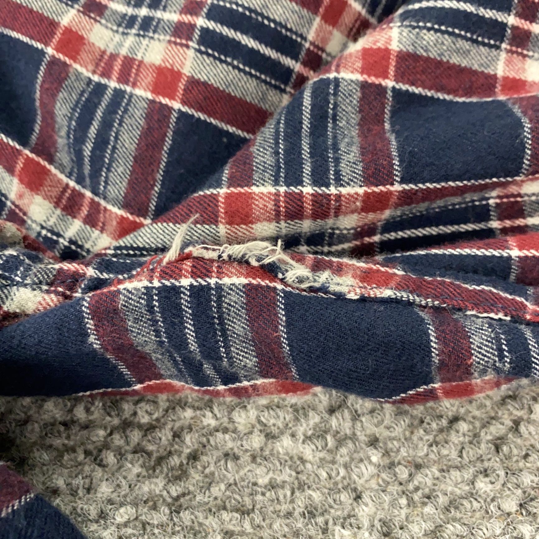 Vintage Boston Traders Shirt Mens Large Blue Plaid Fleece Lined Flannel Button-Up Pockets Workwear Classic Size US L / EU 52-54 / 3 - 5 Thumbnail