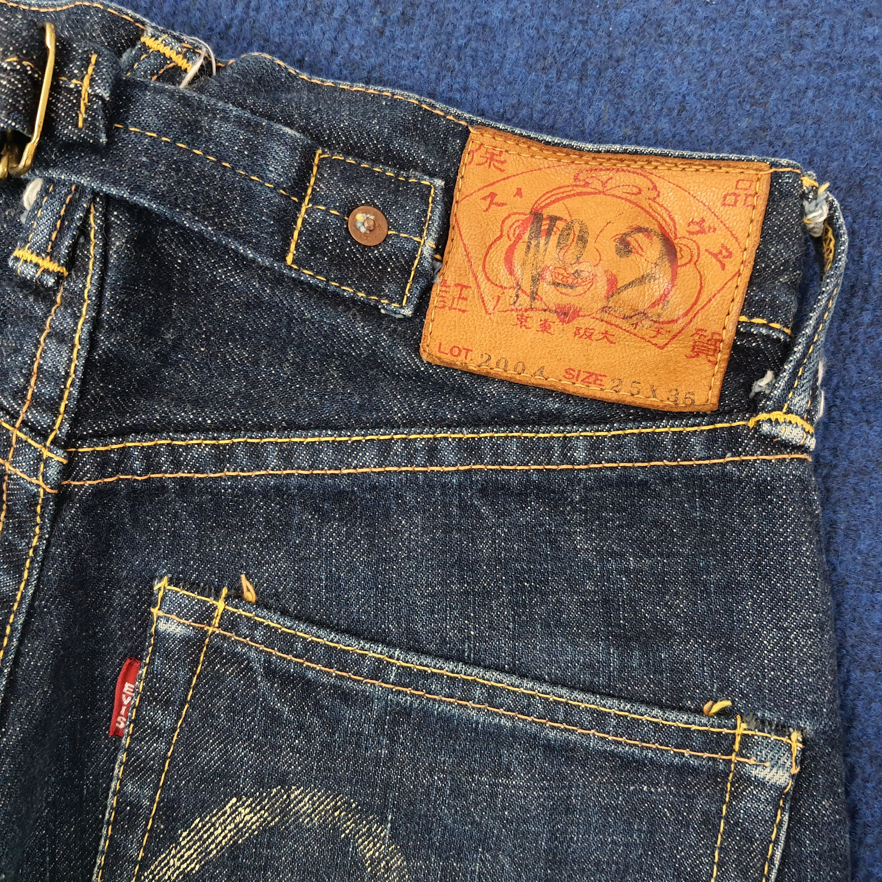 Evisu Vintage Evisu Size 24 Selvedge Custom Daicock Jeans C252N8 Size US 26 / EU 42 - 3 Thumbnail