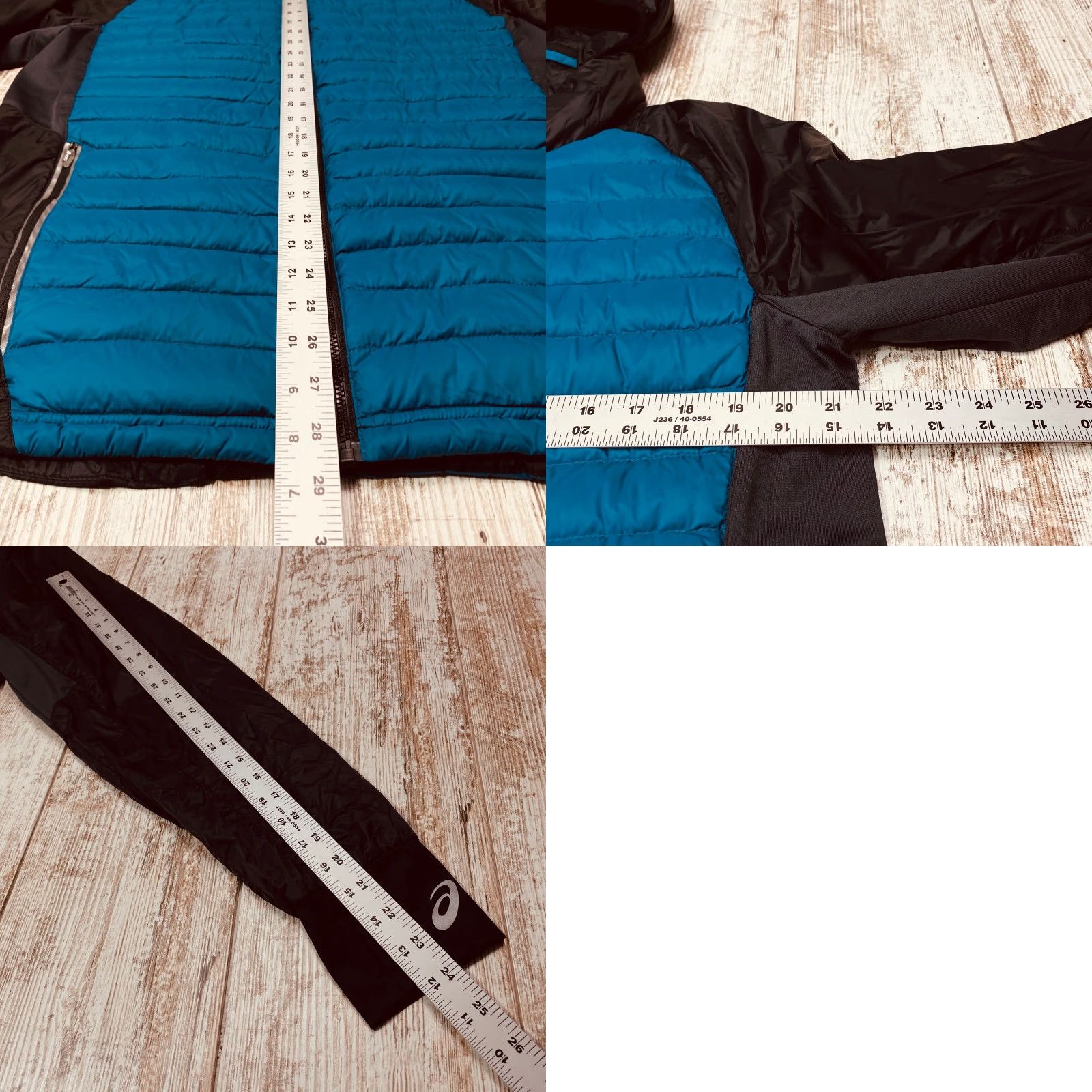 Asics ASICS Men’s Large Blue Puffer Jacket Lightweight Full Zip Outdoor Hiking Size US L / EU 52-54 / 3 - 9 Thumbnail