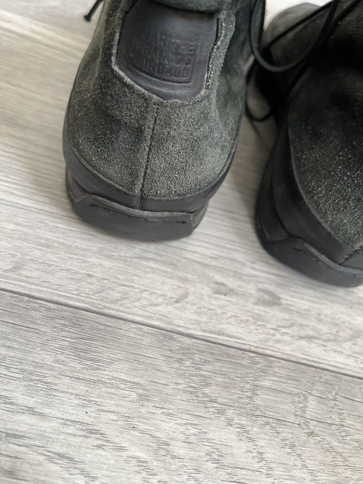 Marithe + Francois Girbaud Marithe + , 90s ann demeulemeester black suede boots sz42 Size US 9 / EU 42 - 4 Thumbnail