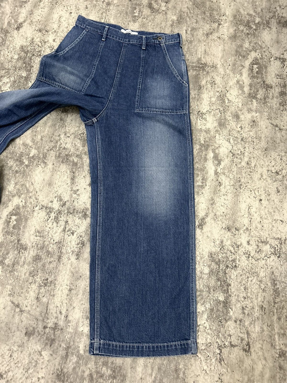 Japanese Brand × Johnbull JOHNBULL Wide Leg Waist Side Zipper Pans Size US 30 / EU 46 - 4 Thumbnail