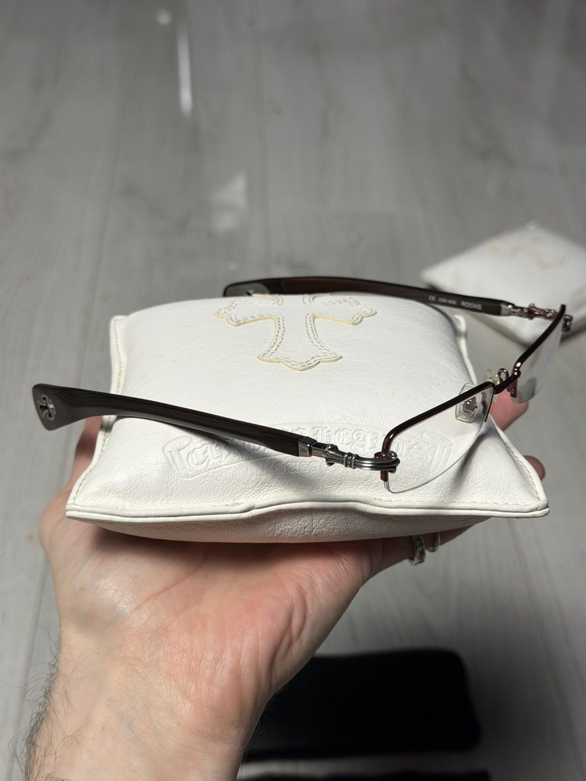 Chrome Hearts Chrome Hearts Wood “Rocks” Glasses Size ONE SIZE - 5 Thumbnail