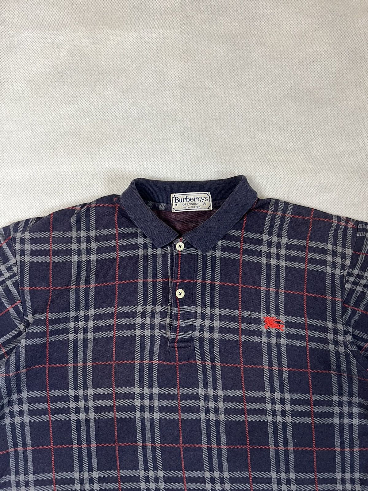 Burberry Vintage Burberrys Nova Check Polos Size US M / EU 48-50 / 2 - 5 Thumbnail