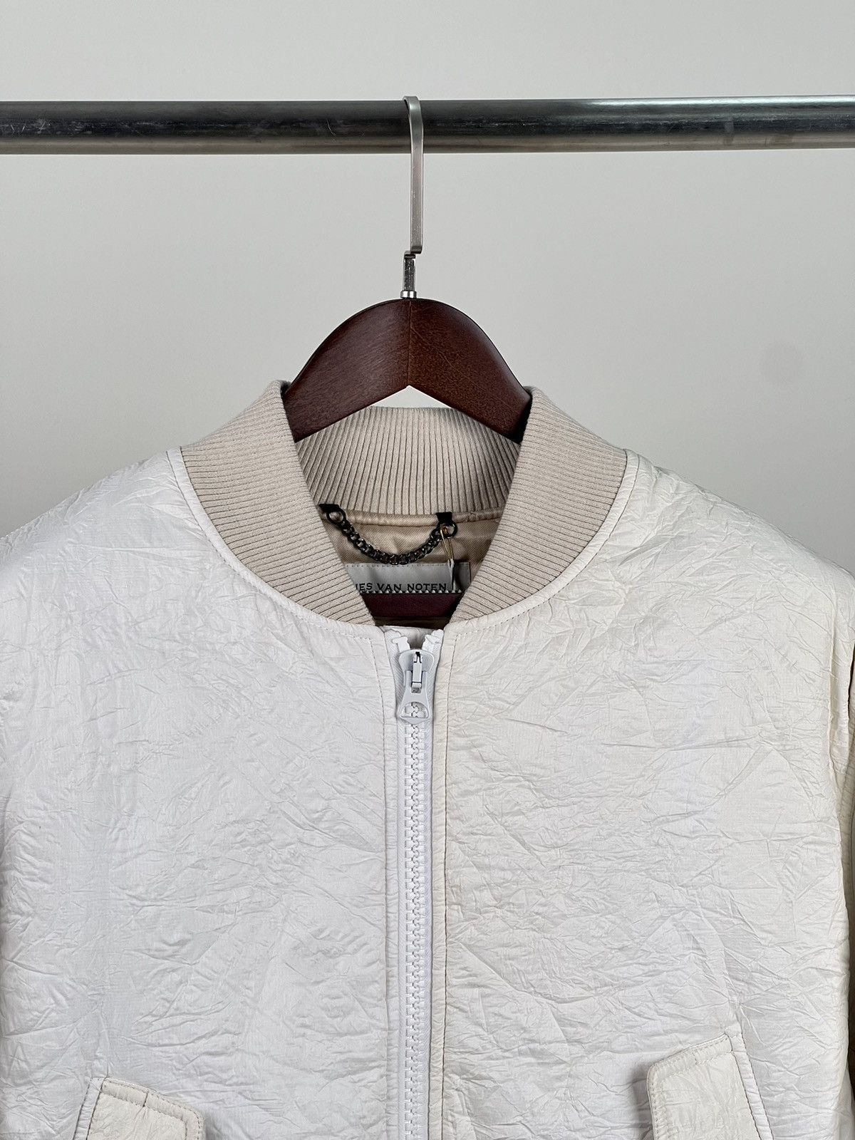 Dries Van Noten Back zipped bomber jacket M Size US M / EU 48-50 / 2 - 2 Thumbnail