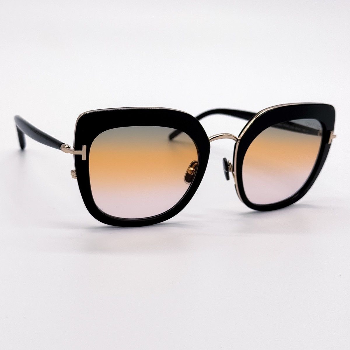 Tom Ford NEW TOM FORD TF945 01B SQUARE SUNGLASSES VIRGINIA FT0945/S Size ONE SIZE - 4 Thumbnail