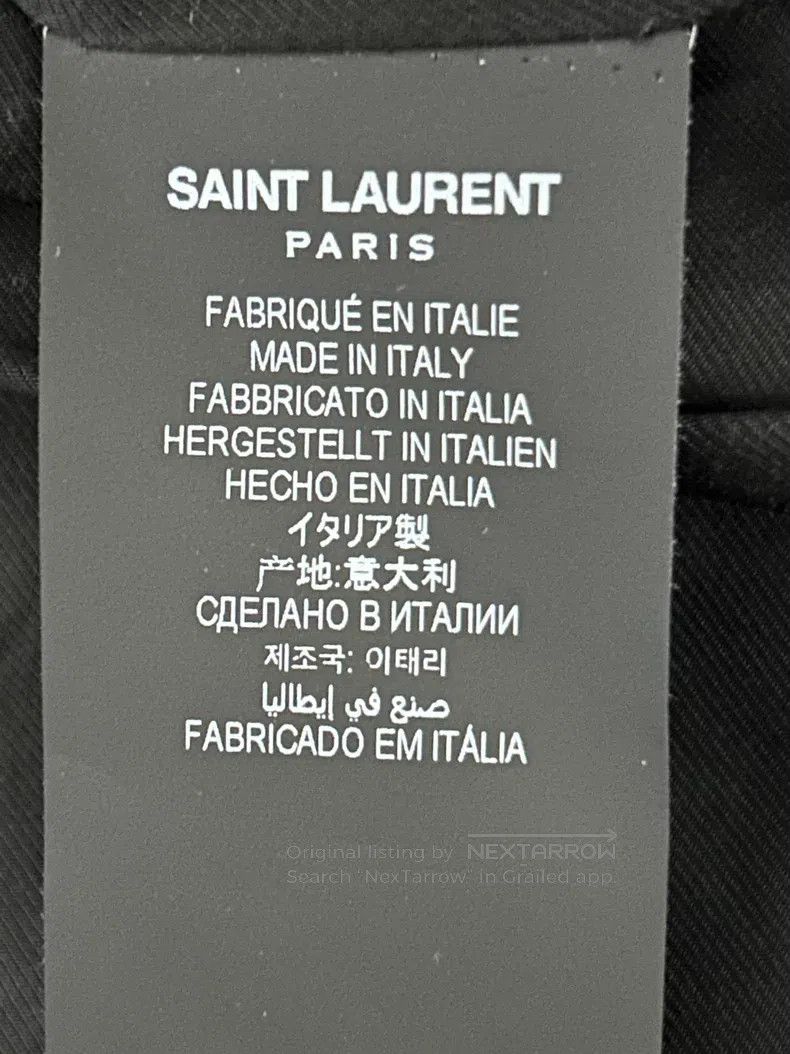 Saint Laurent Paris Saint Laurent Paris Jacket Size US M / EU 48-50 / 2 - 7 Thumbnail