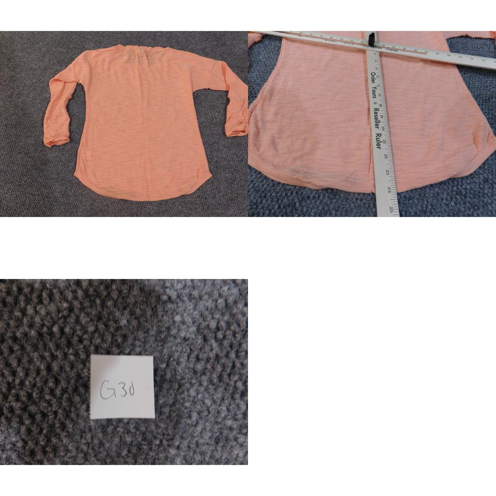 Express Express Blouse Shirt Women's M Pink Roll Tab Sleeve Cotton Rayon Pullover Round Neck Basic Casual Classic Stretch Solid F/Designer-Theme Size M / US 6-8 / IT 42-44 - 9 Thumbnail