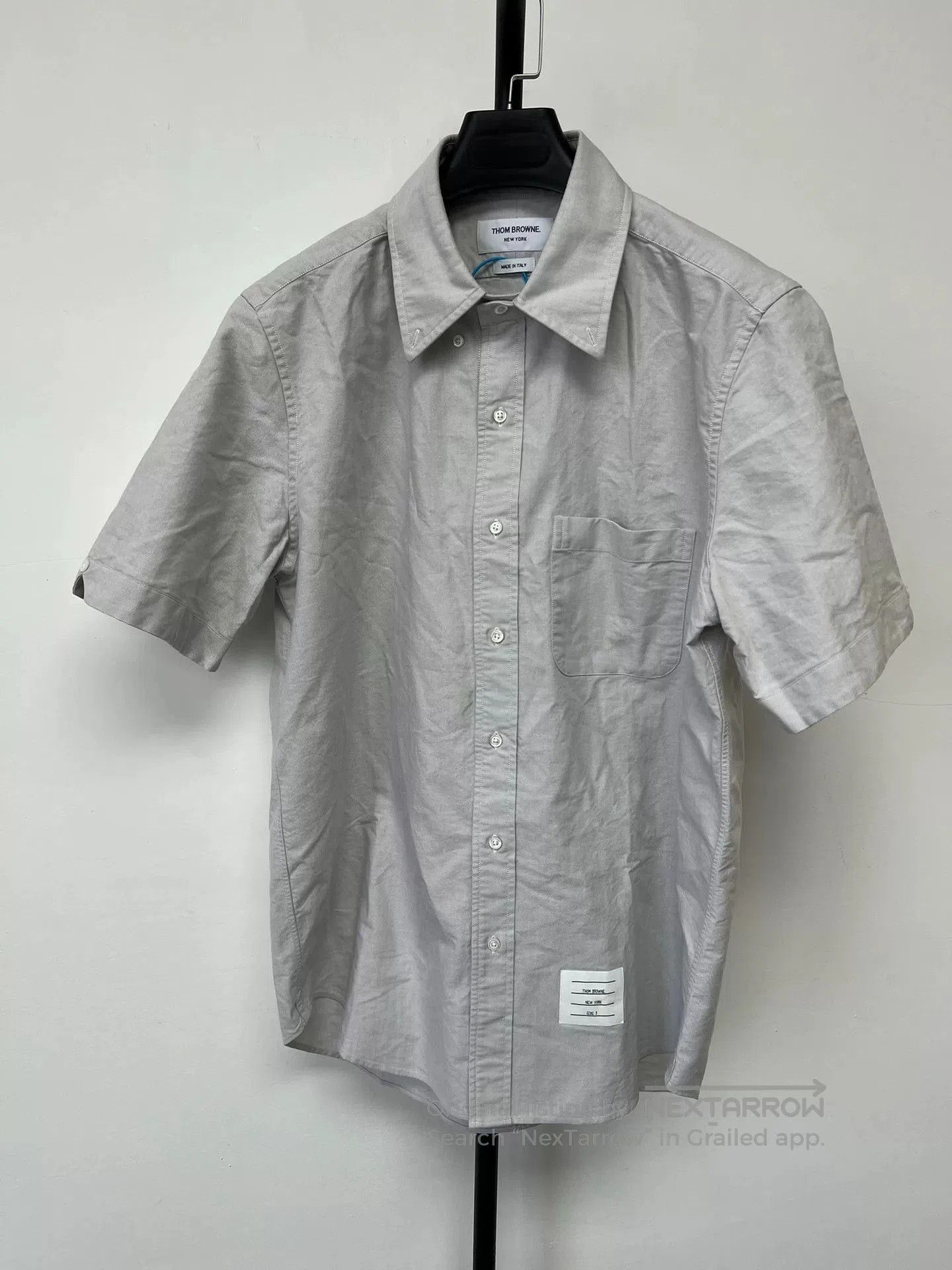 Thom Browne Thom Browne Short Sleeve Shirt Size 3. Size US M / EU 48-50 / 2 - 1 Thumbnail