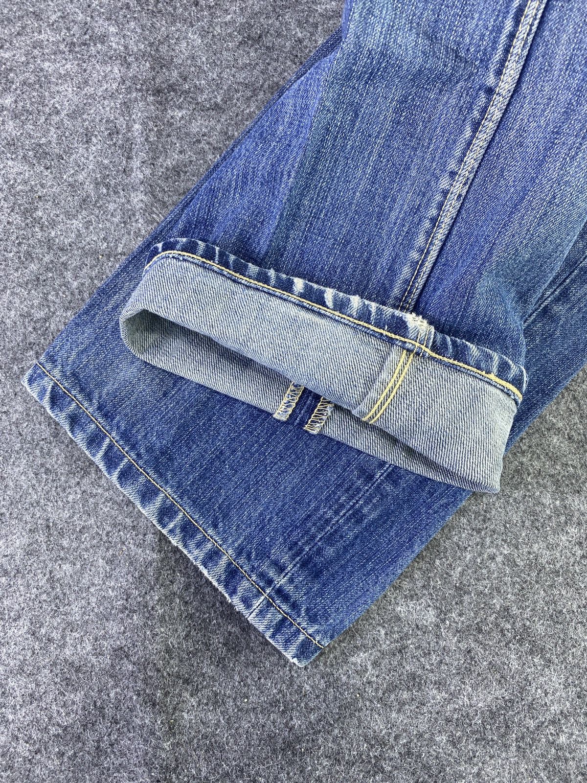 Levi's Vintage Levi's Engineered Jeans Distress Blue Wash - J916 Size US 33 - 9 Thumbnail