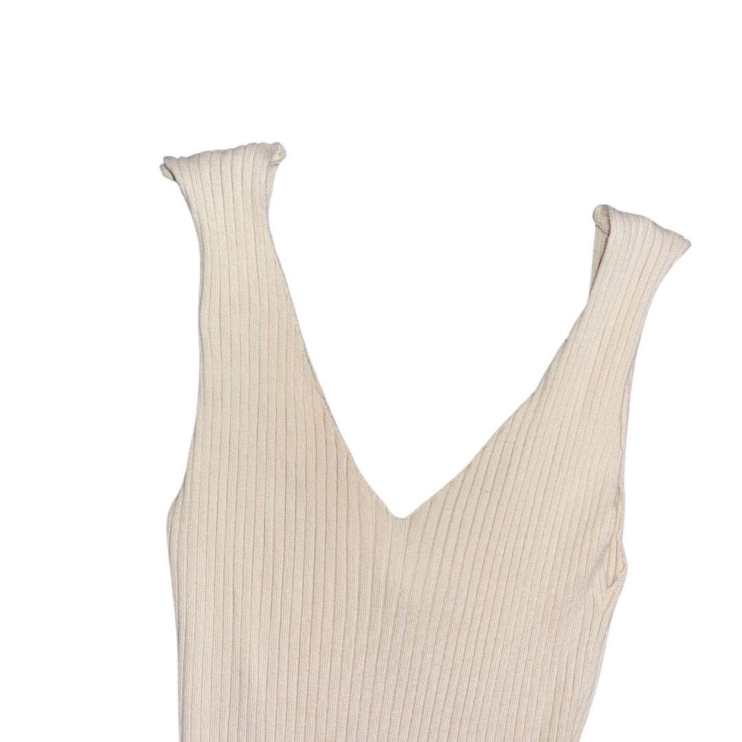Forever 21 Ribbed Tank sleeveless Midi Dress XS festival vacation Y2K Size XS / US 0-2 / IT 36-38 - 3 Thumbnail