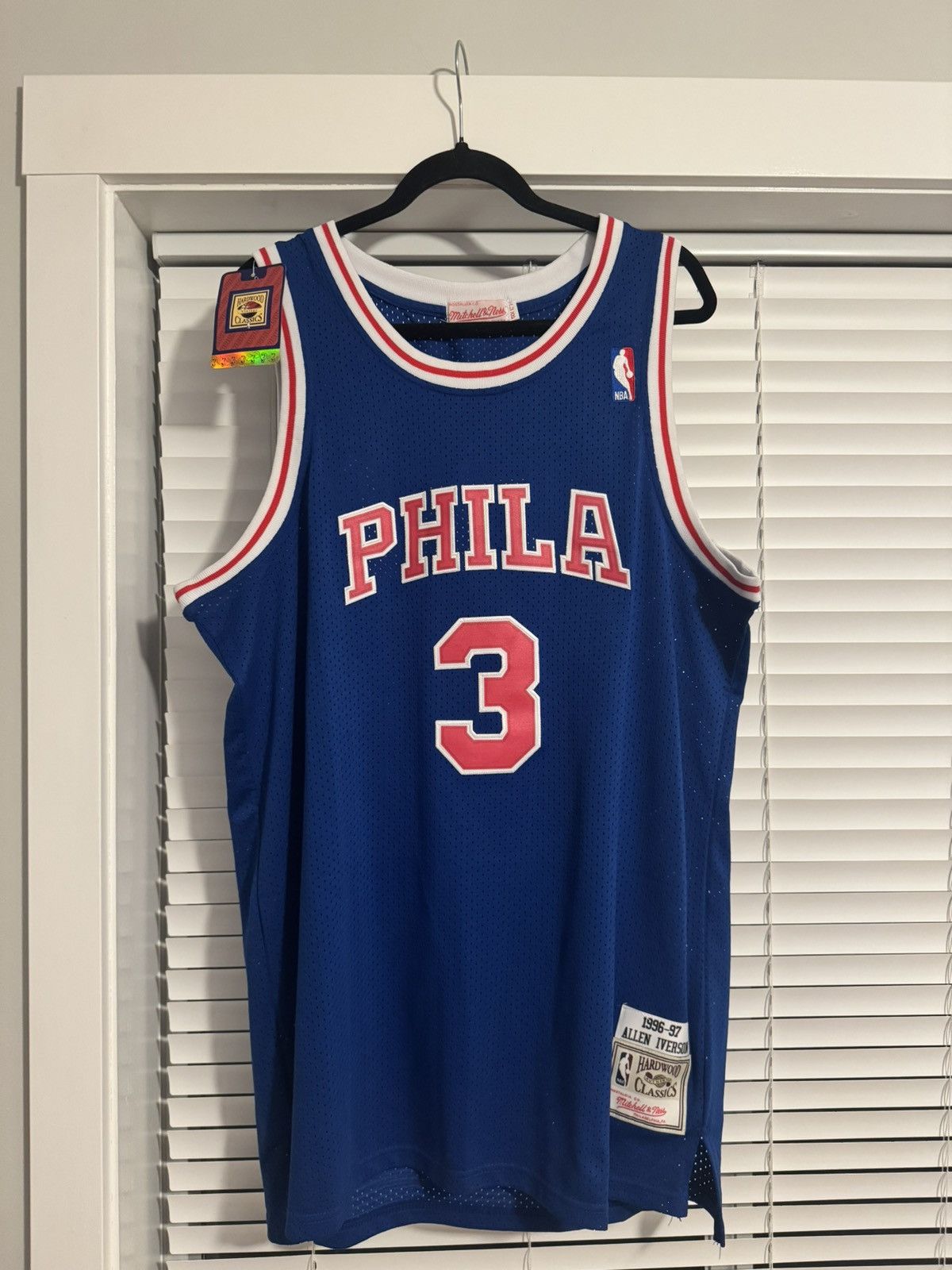 NBA Allen Iverson Philadelphia 76ers Jersey Mitchell & Ness Size US L / EU 52-54 / 3 - 1 Thumbnail