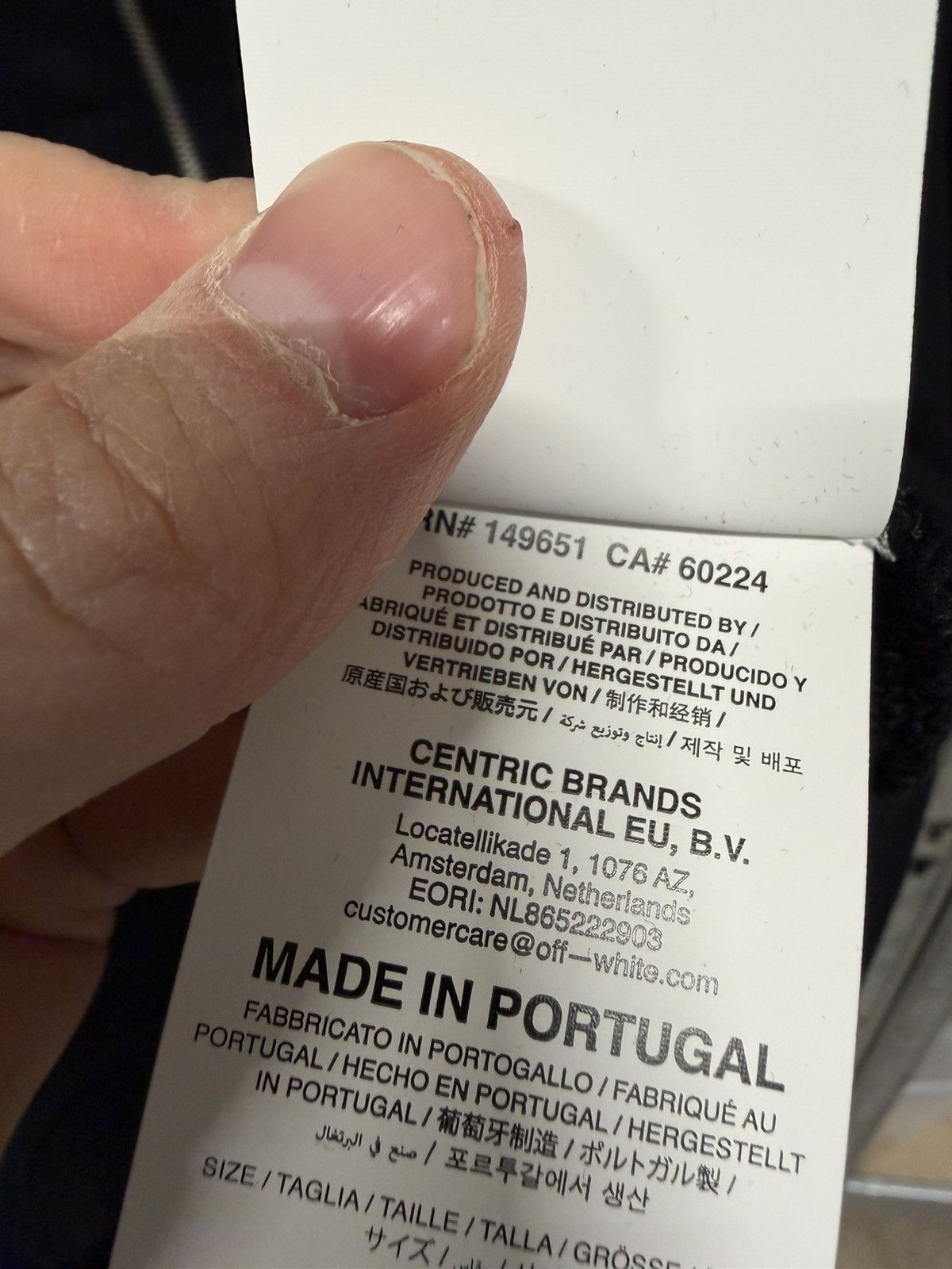 Off-White Off-White Gradient Arrow Zip Hoodie NEW 900$ Size US XL / EU 56 / 4 - 6 Thumbnail